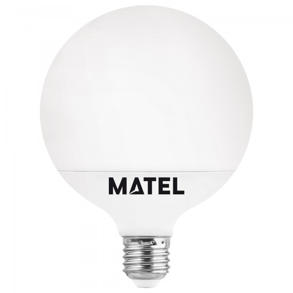 Bomb.led globo   g95 e27 15w.calida (caja de 4 unidades)