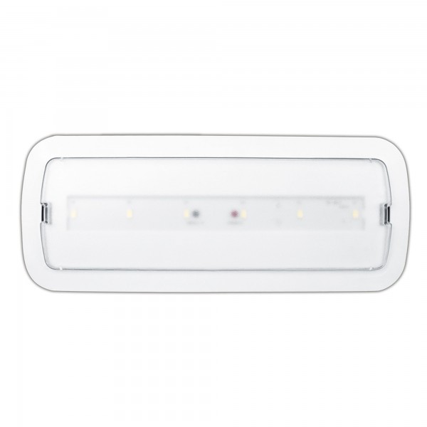 Luz emergencia led superf/empotrar 4w.