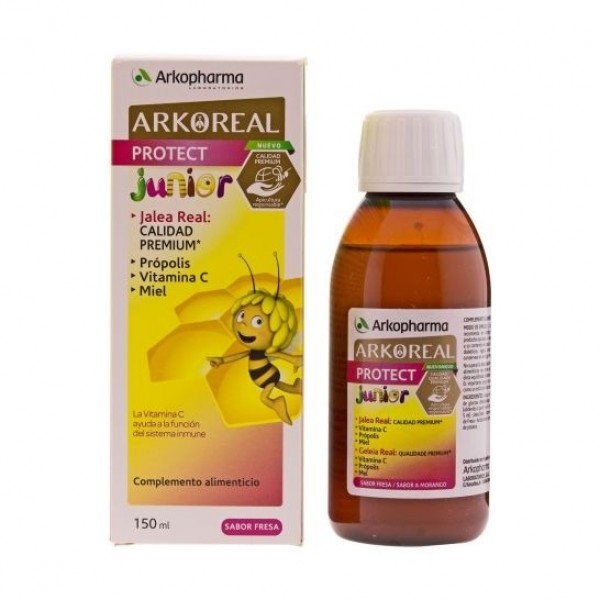 Arkopharma Arkoreal Protect Junior Sabor Fresa 140 ml