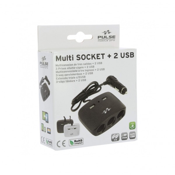 Multiconexion de tres salidas + 2 USB - ES - MLS511B