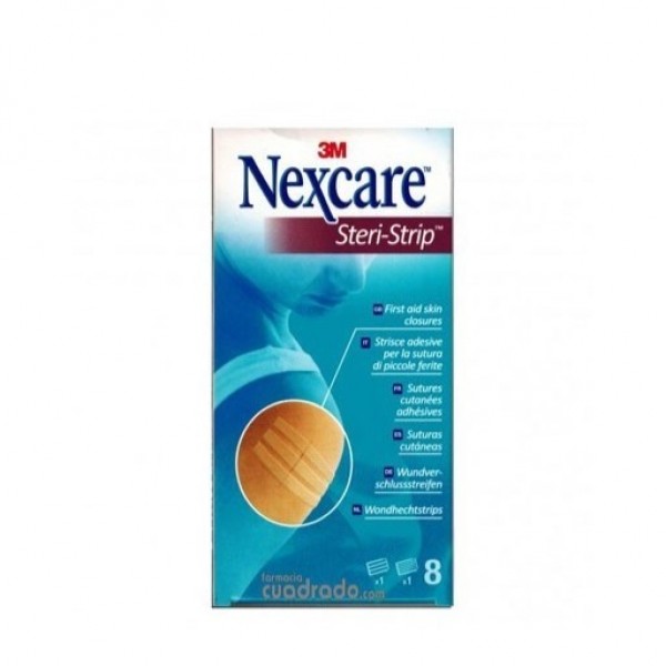 Nexcare Steri-strip Suturas Cutáneas 8 Unidades