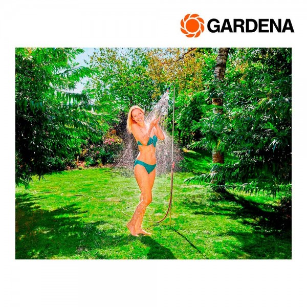 Ducha de jardín gran cabezal gardena
