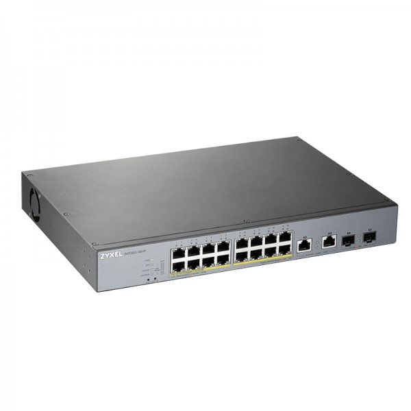 Zyxel gs1350-18hp switch 16xgb poe 2xsfp 250w