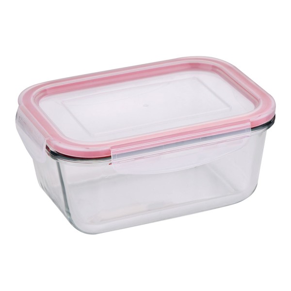 Fiambrera hermética cristal toledo 850 ml (pack 2 unidades)