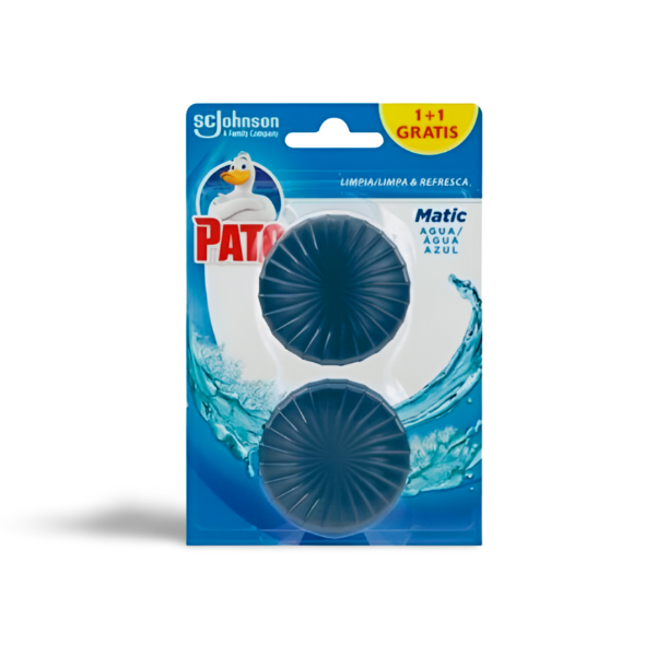 Pato WC Matic desodorizante cisterna baño 1+1 pastillas