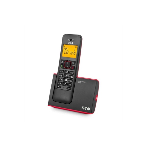 Spc 7290rc1 telefono dect blade id ag50 rojo