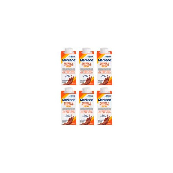 Meritene Fuerza y Vitalidad Drink 6 Ud Tetrabric