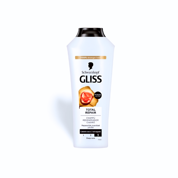 Gliss champú Total Repair 400ml
