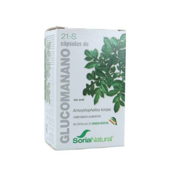 Glucomanano 21s 60 Capsulas Soria
