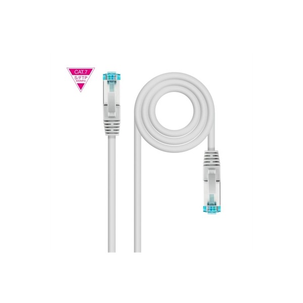 Nanocable latiguillo cat. 7 lszh/sftp 5 m gris