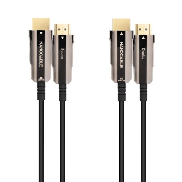 Nanocable cable hdmi v2.0 aoc 4k@60hz 18gbp 30 m