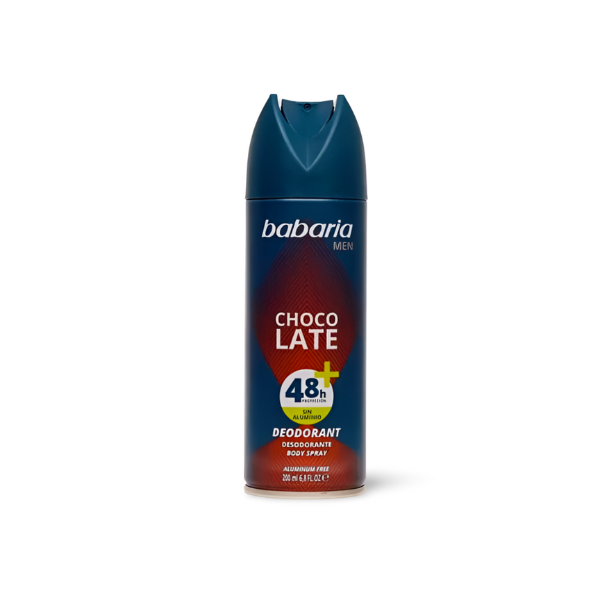 Babaria desodorante Men Chocolate 48h 200ml