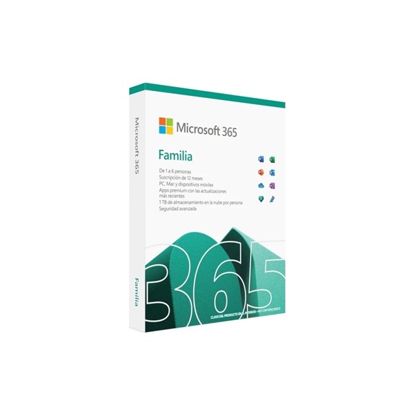 Microsoft 365 familia suscrip. anual  (6u