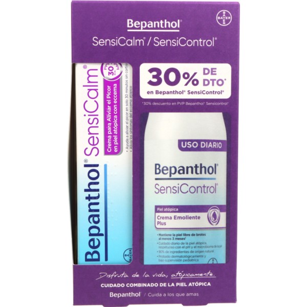 Bepanthol Crema Emoliente Plus Sensicontrol 400ml + Crema Sensicontrol 50g