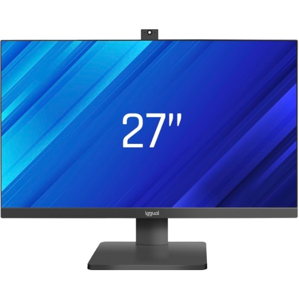Iggual monitor 27" 120hz 1ms hdmi vga mm aa webcam