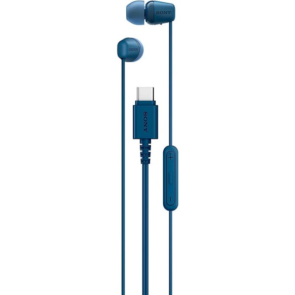 Sony ier-ex15c azul / auriculares in ear con cable usb-c®