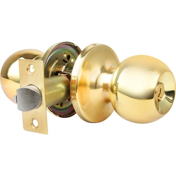 Pomo entrada redondo 65mm.lat.brill.