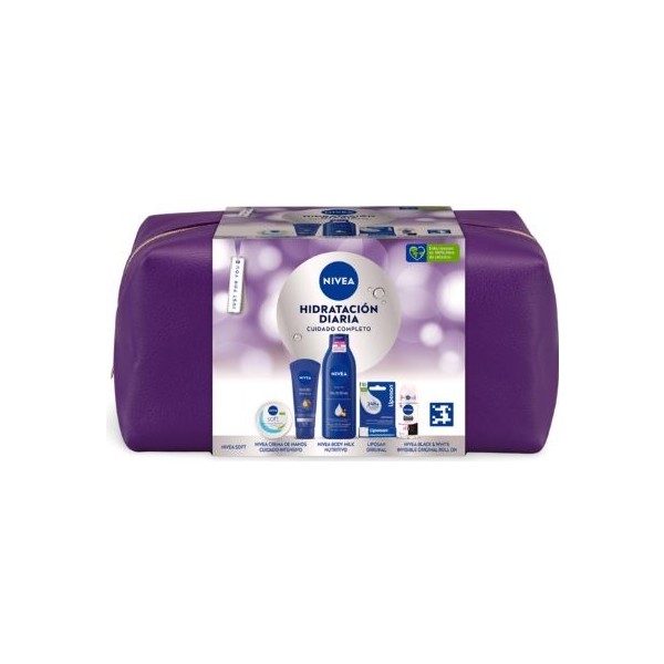 Nivea hidratación diaria neceser con 5 artículos