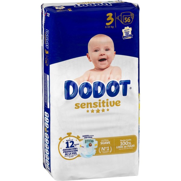 Dodot sensitive pañales 6-10kg 10000gr
