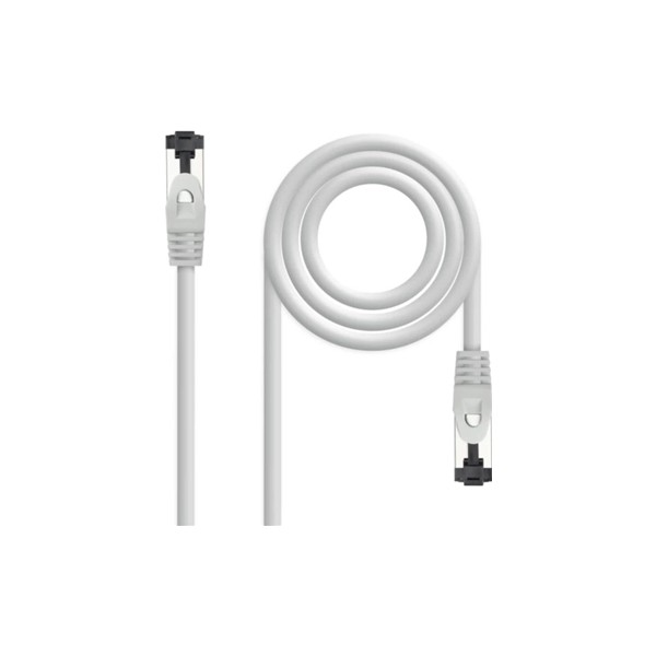 Nanocable cable red cat. 8.1 2ghz sstp gris 1m