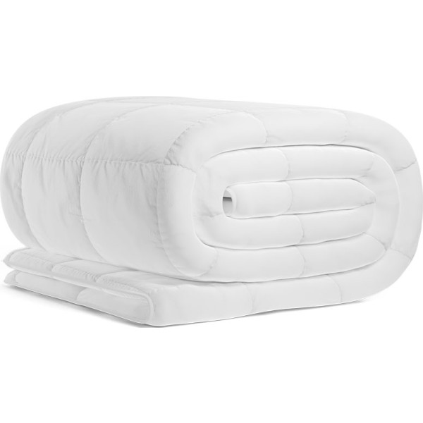 Edredón relleno nórdico nalui warmy e200 blanco 220 x 240 cm