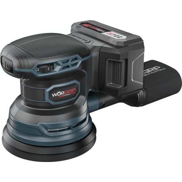 Lijadora ex.worgrip 125mm20v1bat2ahbrush